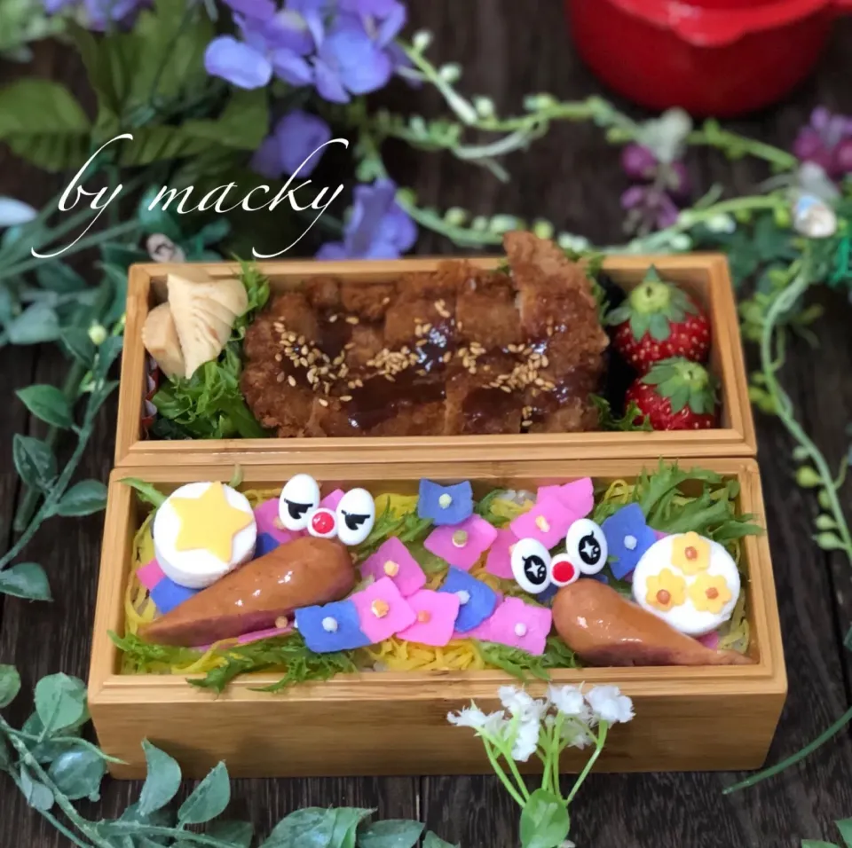 紫陽花弁当|mackyさん