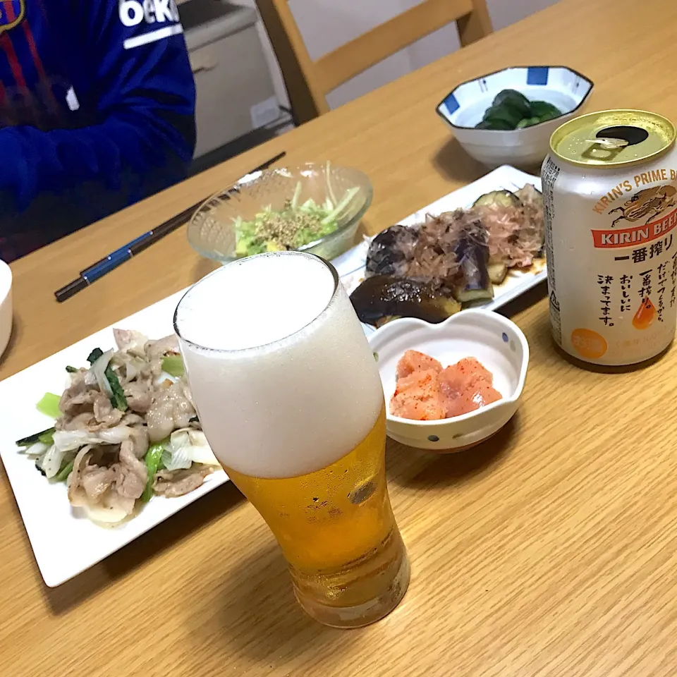 酒飲み共働き新婚夫婦の夕飯。|共働き営業ウーマンの酒飲みご飯さん