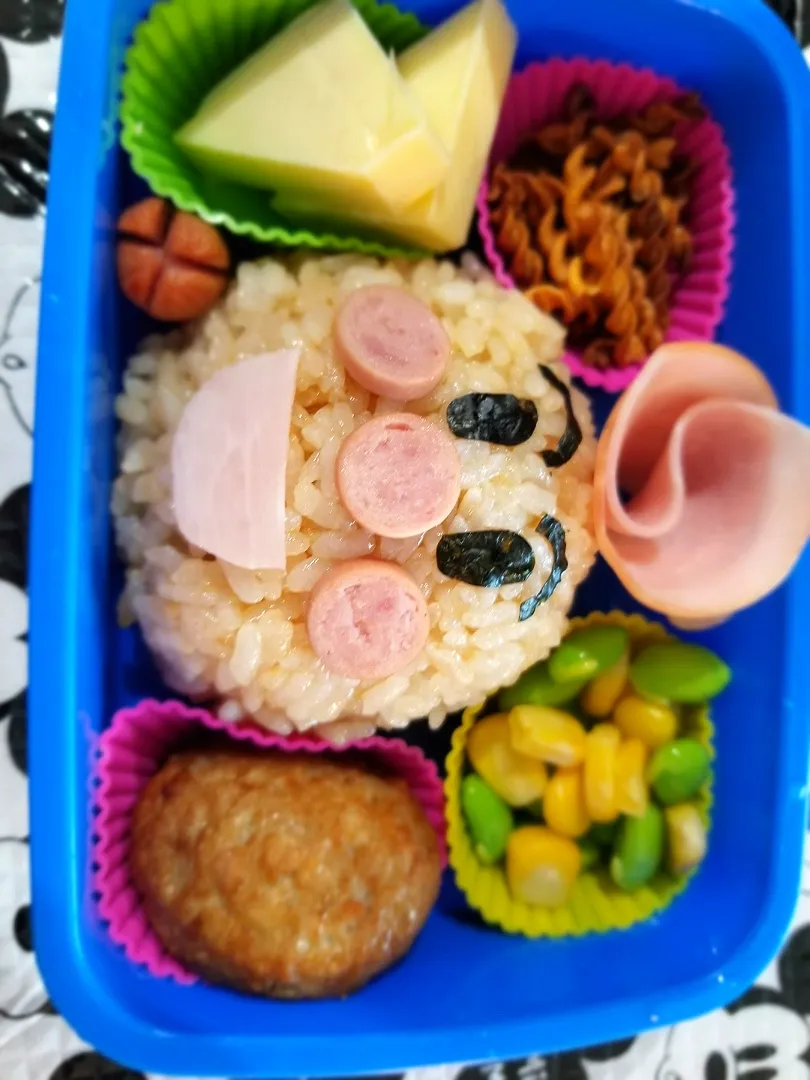 息子ちゃん用
アンパオ弁当|あぁちゃんさん