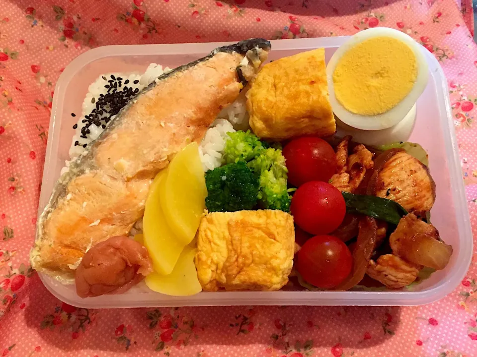 2019年5月22日
旦那さんのお弁当🍱👨‍✈️👨‍🔧👷🏻‍♂️🚊💪🏼✌️🤟💞❤️|Kodomo Cookingさん