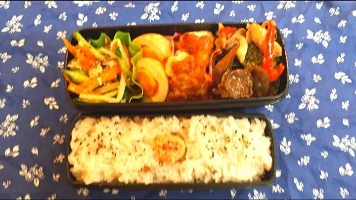 中3男子　お弁当|みなみなさん