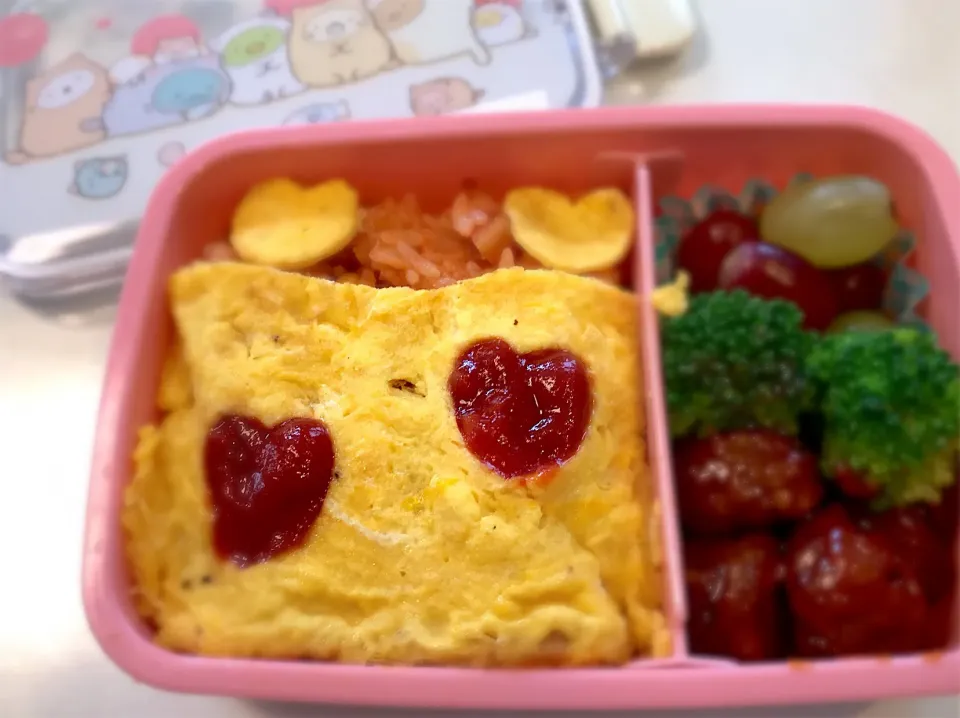 #オムライス弁当|HAPPYさん