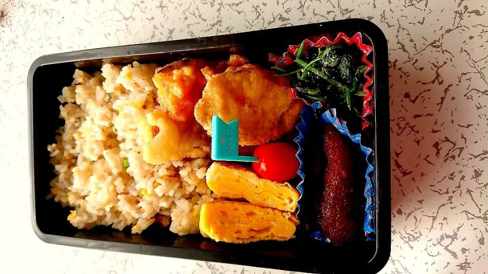 息子君炒飯弁当|マアジュさん