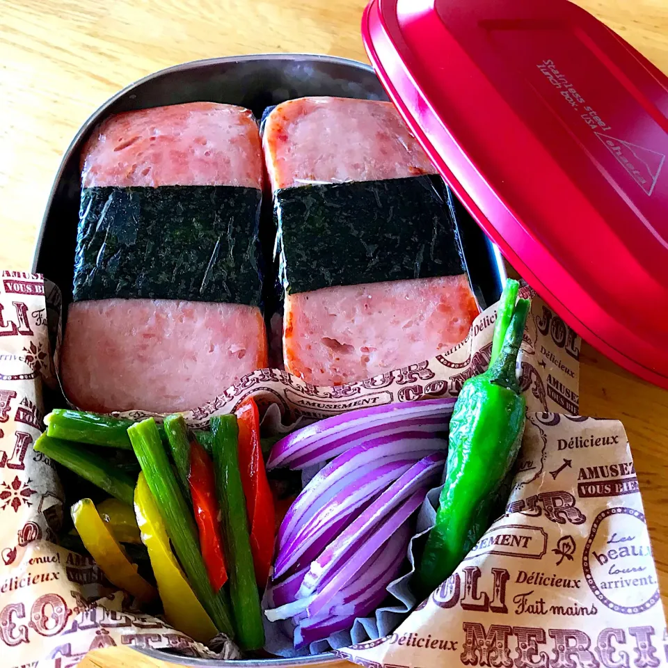 スパムむすびのお弁当|Daikiさん