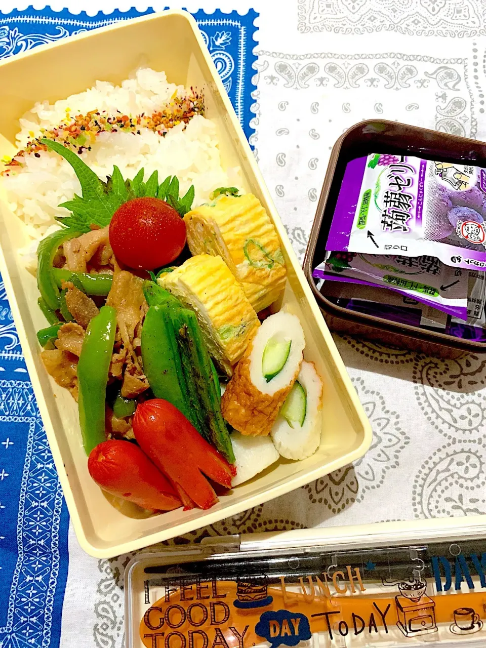 Snapdishの料理写真:2019.5.22 今日の娘弁当♡|mieさん