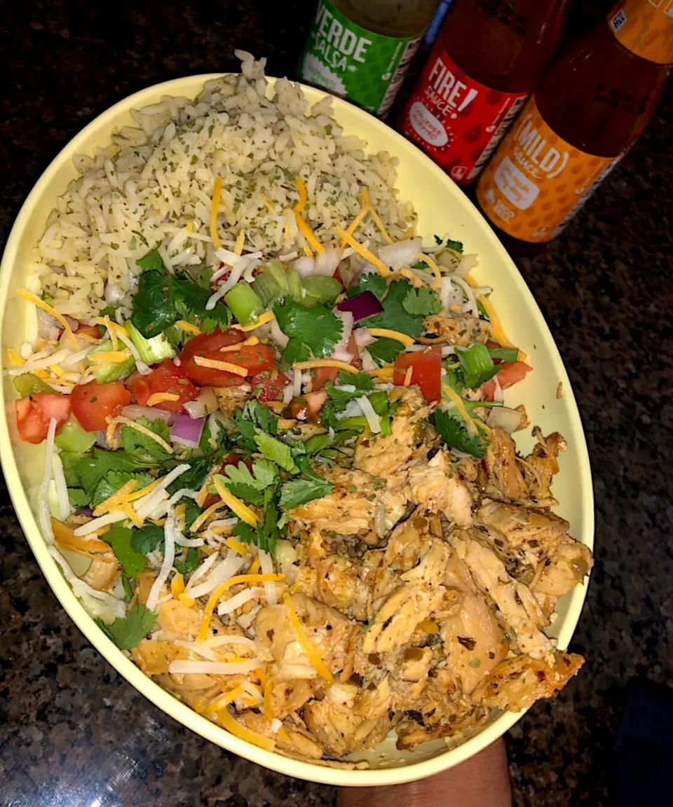 Chicken burrito bowl|Tawanjaさん