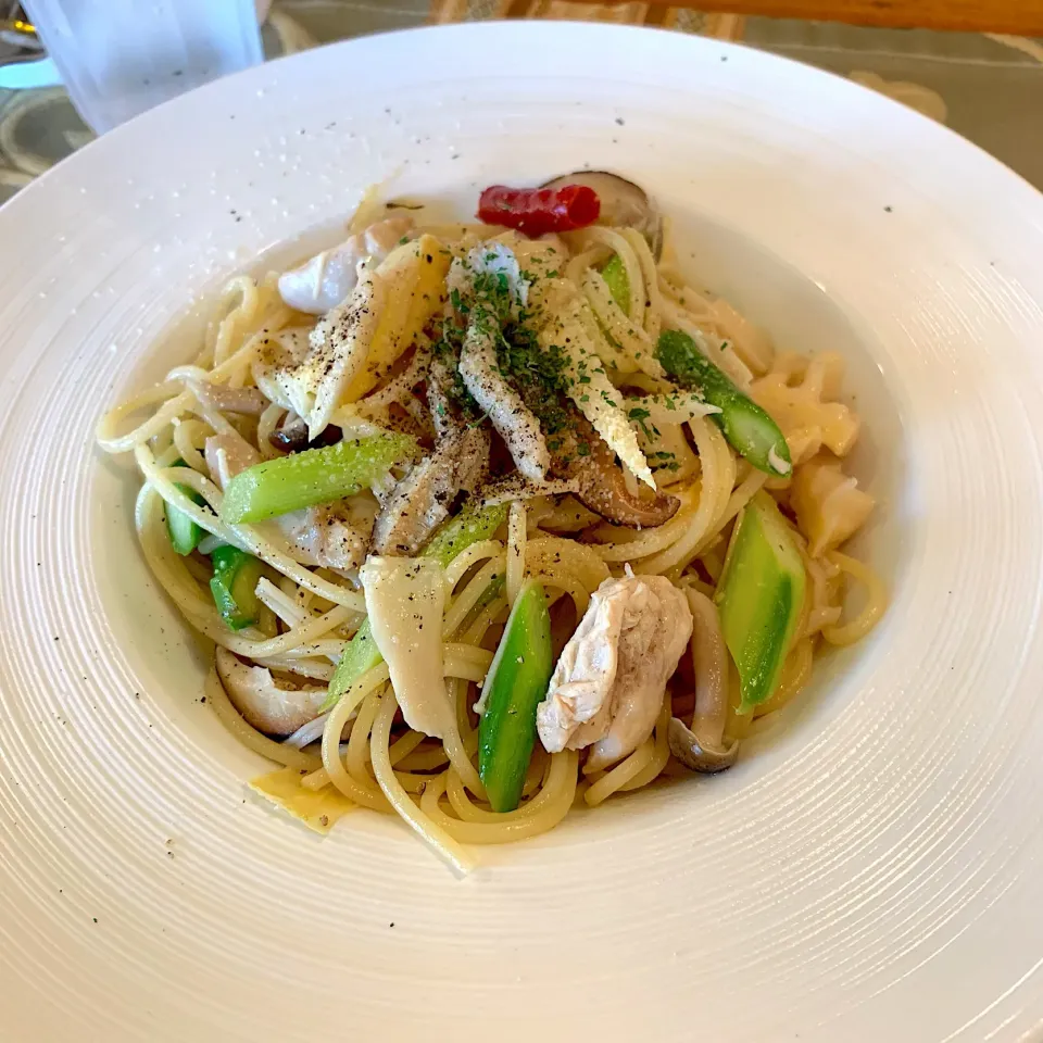 ラダムヒロ、パスタランチ850円|Miki Takeuchiさん