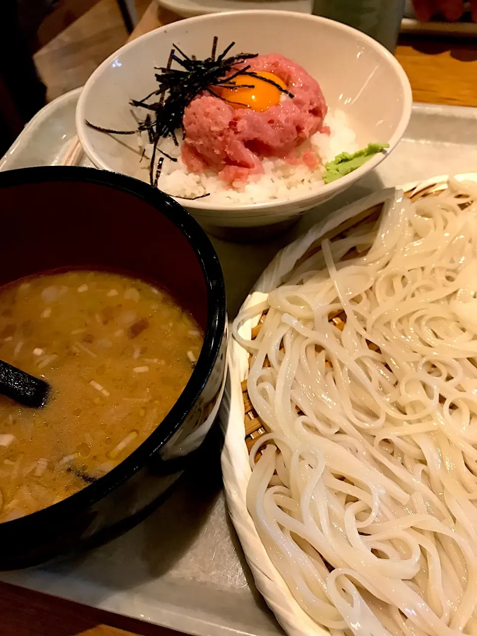 稲庭うどんと鮪丼！|Tomyさん