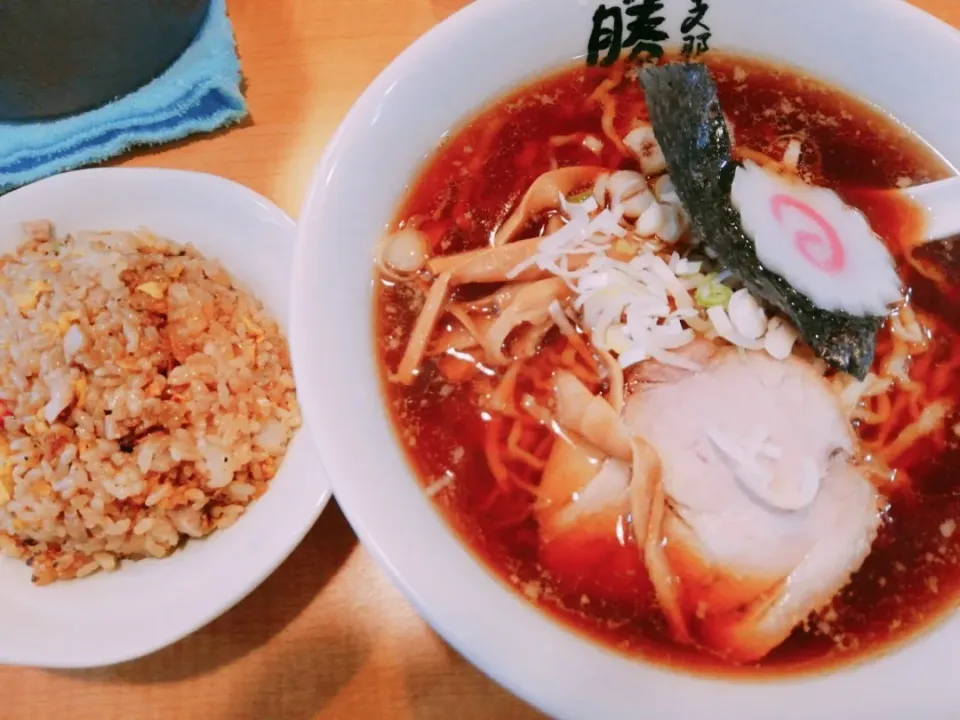 ラーメンと半炒飯|ますおさん