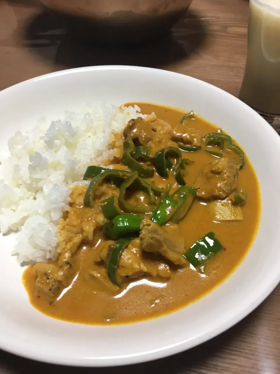 ピーマンと豚肉のカレー|ヨシヨシさん