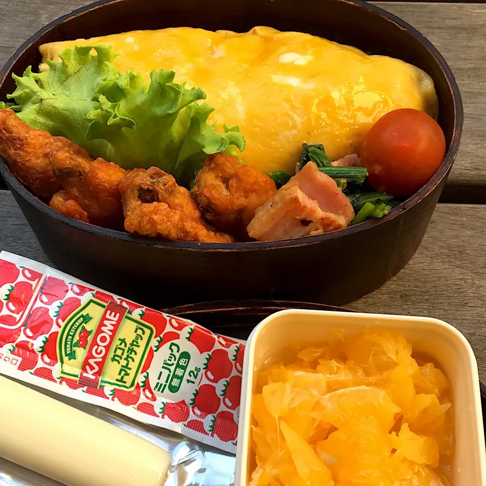 #男子高校生弁当  #曲げわっぱ弁当|さい。さん