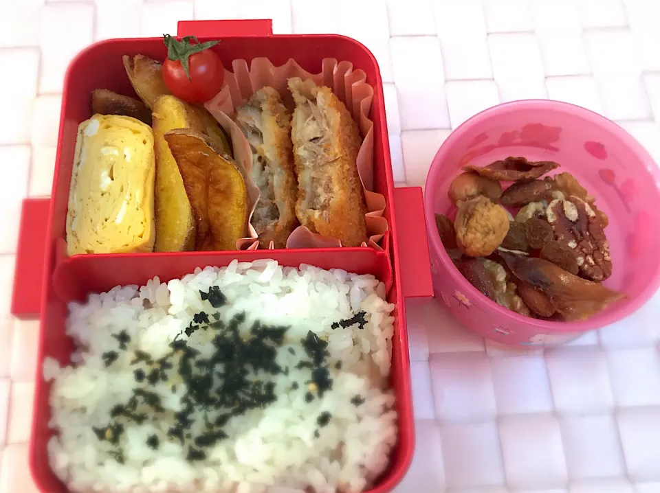 今日のお弁当 #obento  #お弁当  #🍱  #lunchbox  #中学生弁当|かれんさん