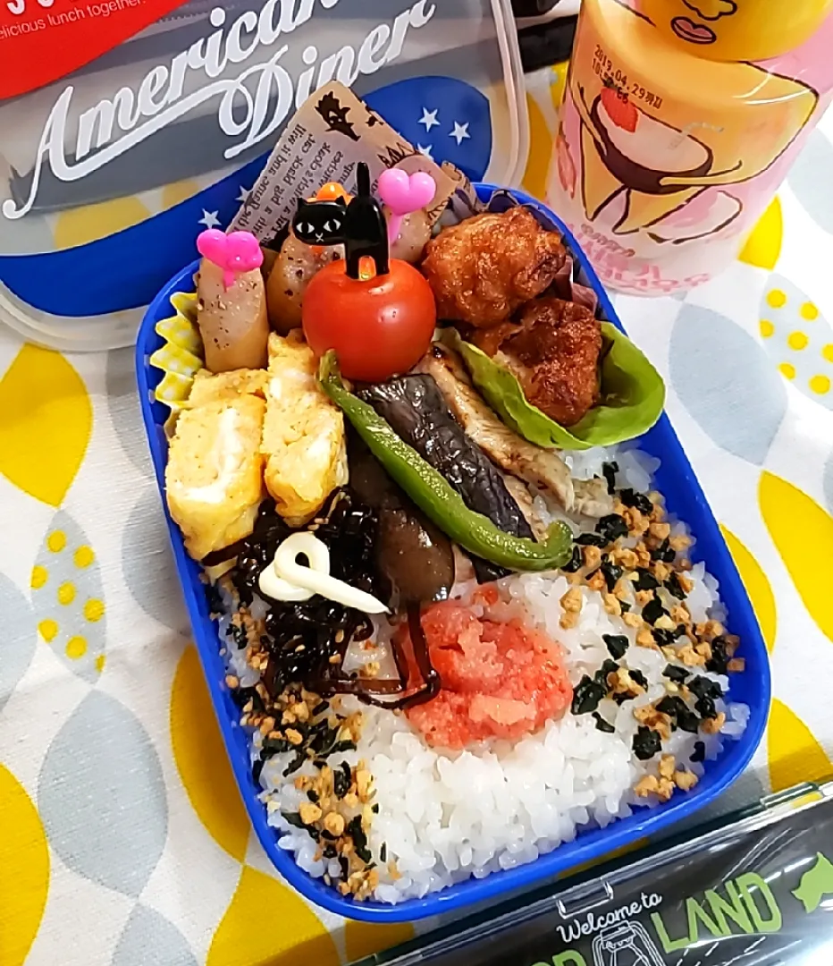 Snapdishの料理写真:今日の息子弁🍀|ゴエン🐾さん