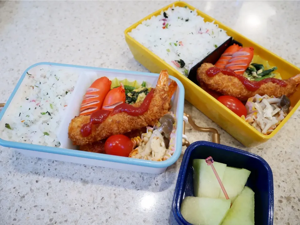 Snapdishの料理写真:19/05/23 父娘弁当♪|ikukoさん