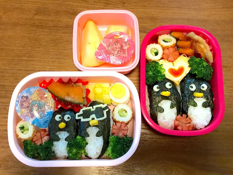 5月幼稚園🐧ペンギンお弁当|おにぎりさん