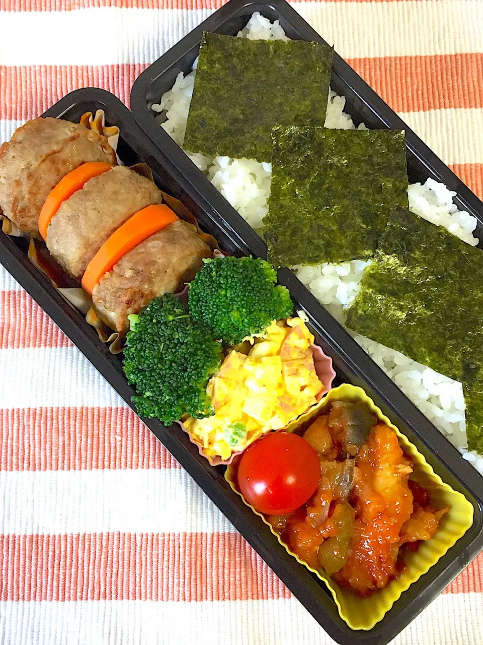 5/22☆旦那☆バーグ弁当|ちーさん