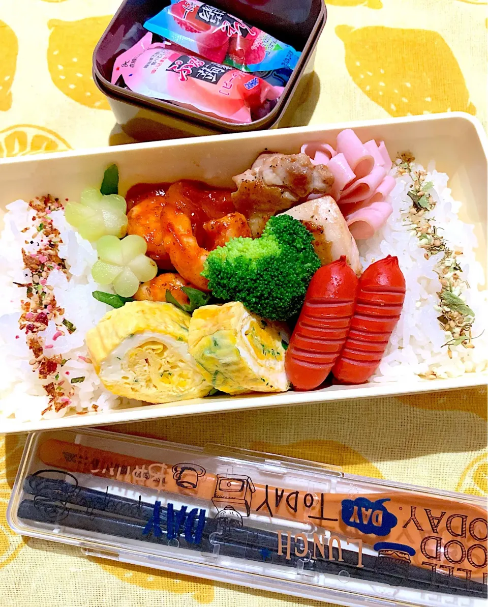 Snapdishの料理写真:2019.5.23 今日の娘弁当♡|mieさん