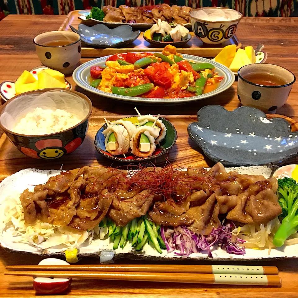 豚の生姜焼き定食|ともみさん