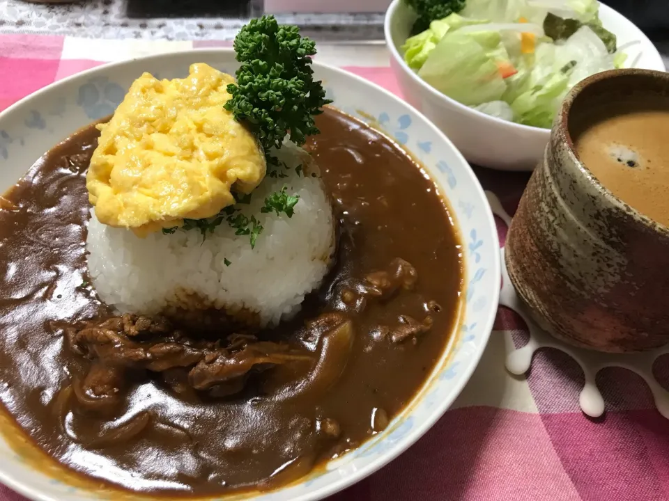 ビーフストロガノフセット|ハルのただ飯さん