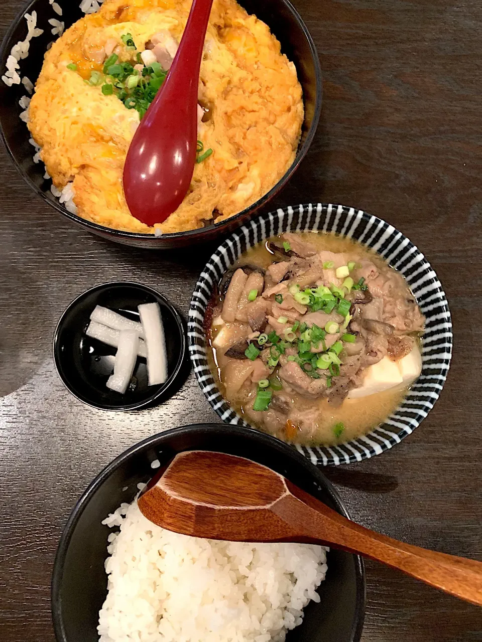 Oyakudon and pork tripe stew @ Hottoya Akasaka-Mitsuke|Ong Sor Fernさん