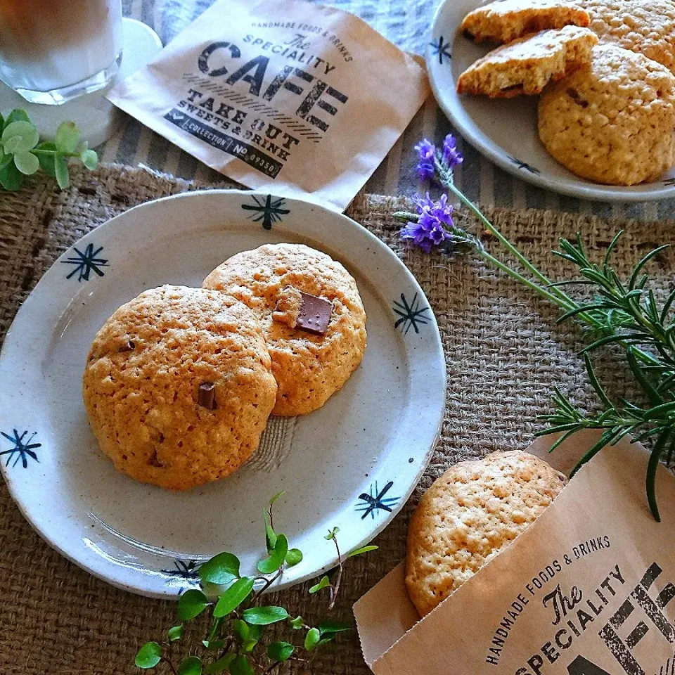 Snapdishの料理写真:🍪チョコクッキー🍪|とまと🍅さん