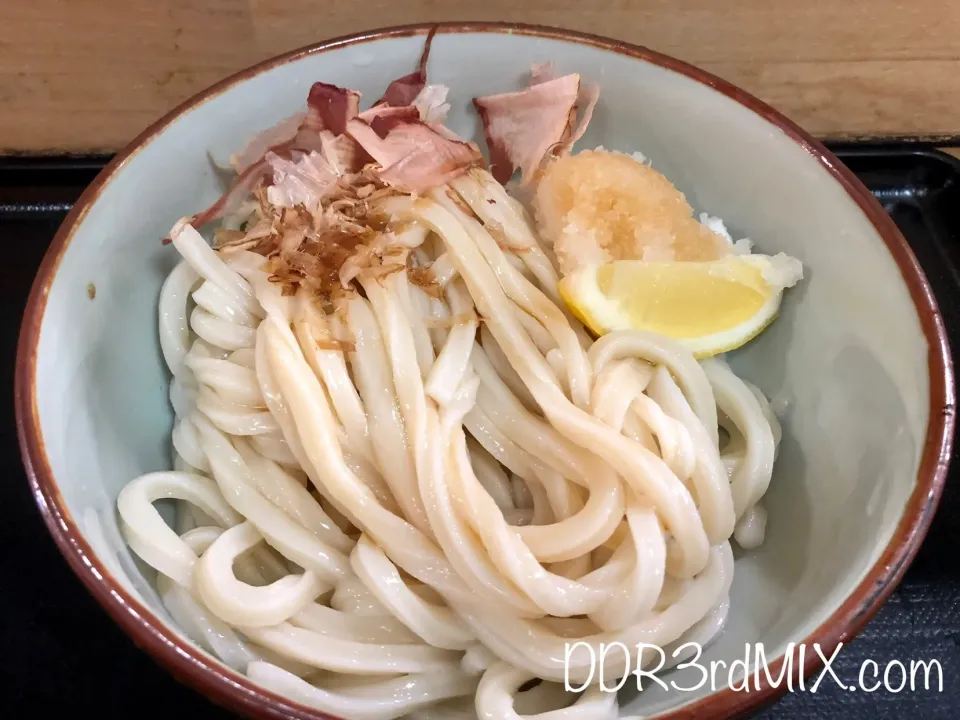 釜八 八丁堀店で生醤油うどん|ddr3rdmixさん