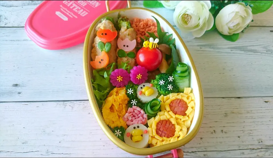 お花畑弁当|よよちさん