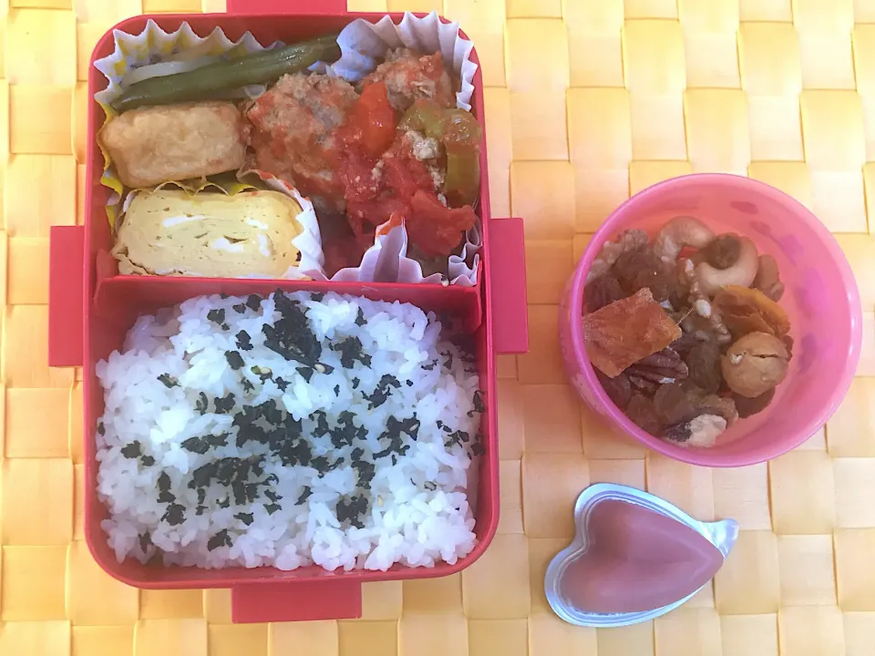 今日のお弁当 #中学生弁当  #lunchbox  #🍱  #お弁当  #obento|かれんさん