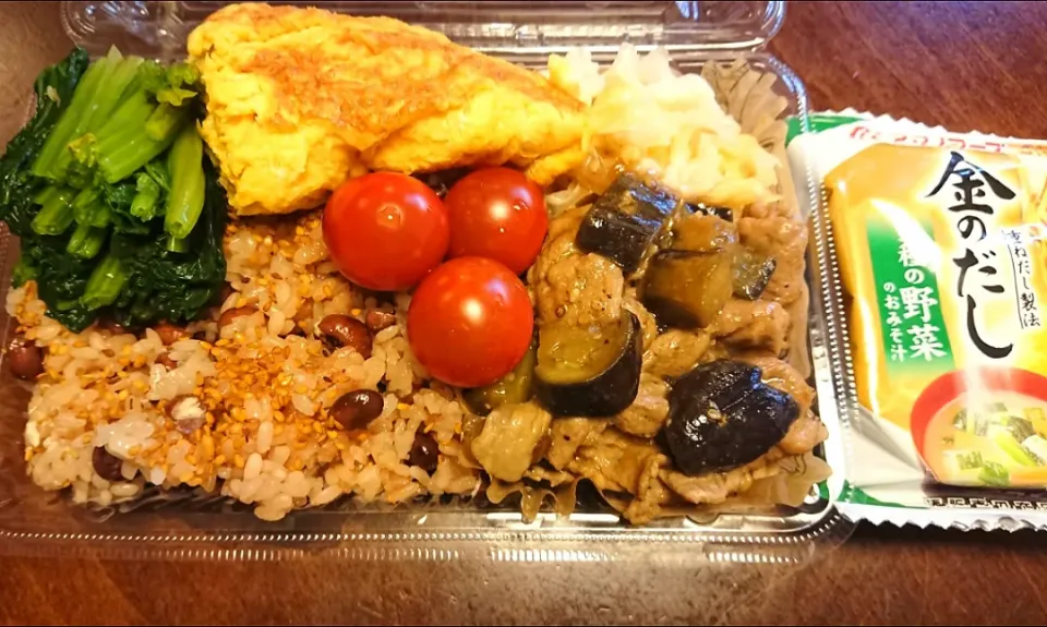 赤飯弁当|りょーさん