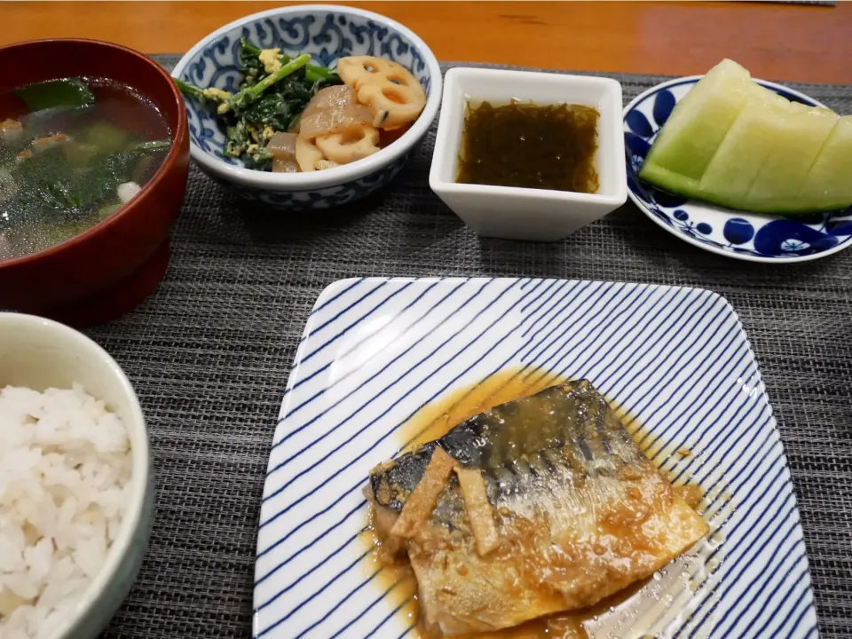 19/05/23 夕飯♪ 鯖味噌煮|ikukoさん