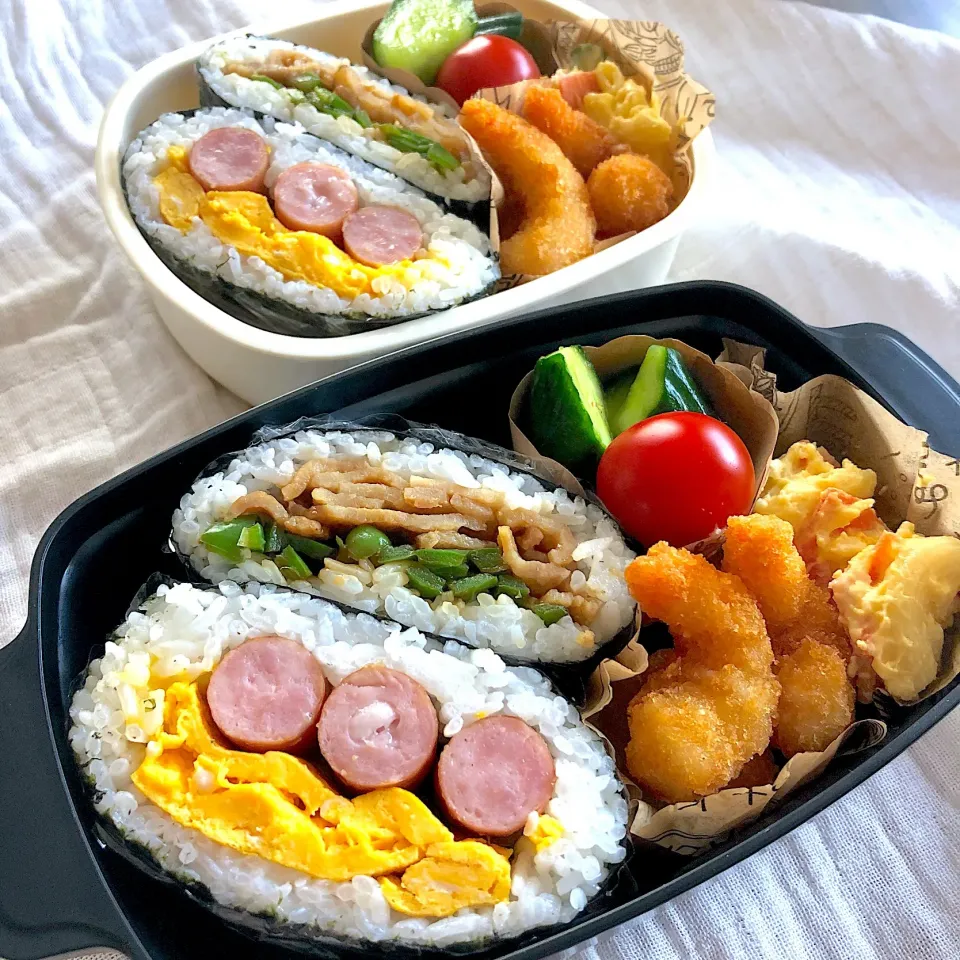 今日の親子弁当★おにぎらず|emichococo625さん