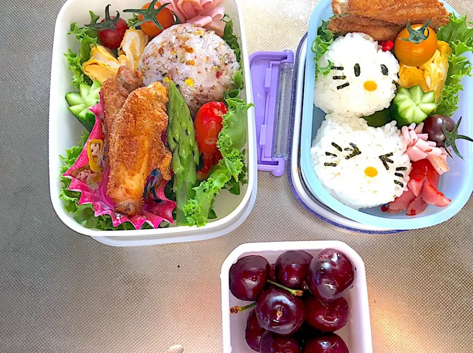 次女初親子遠足弁当🍱|カスタードクリームさん