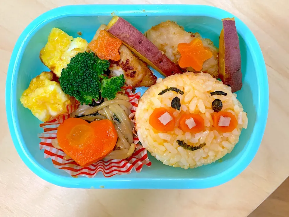 #アンパンマン弁当 #キャラ弁|おにへさん