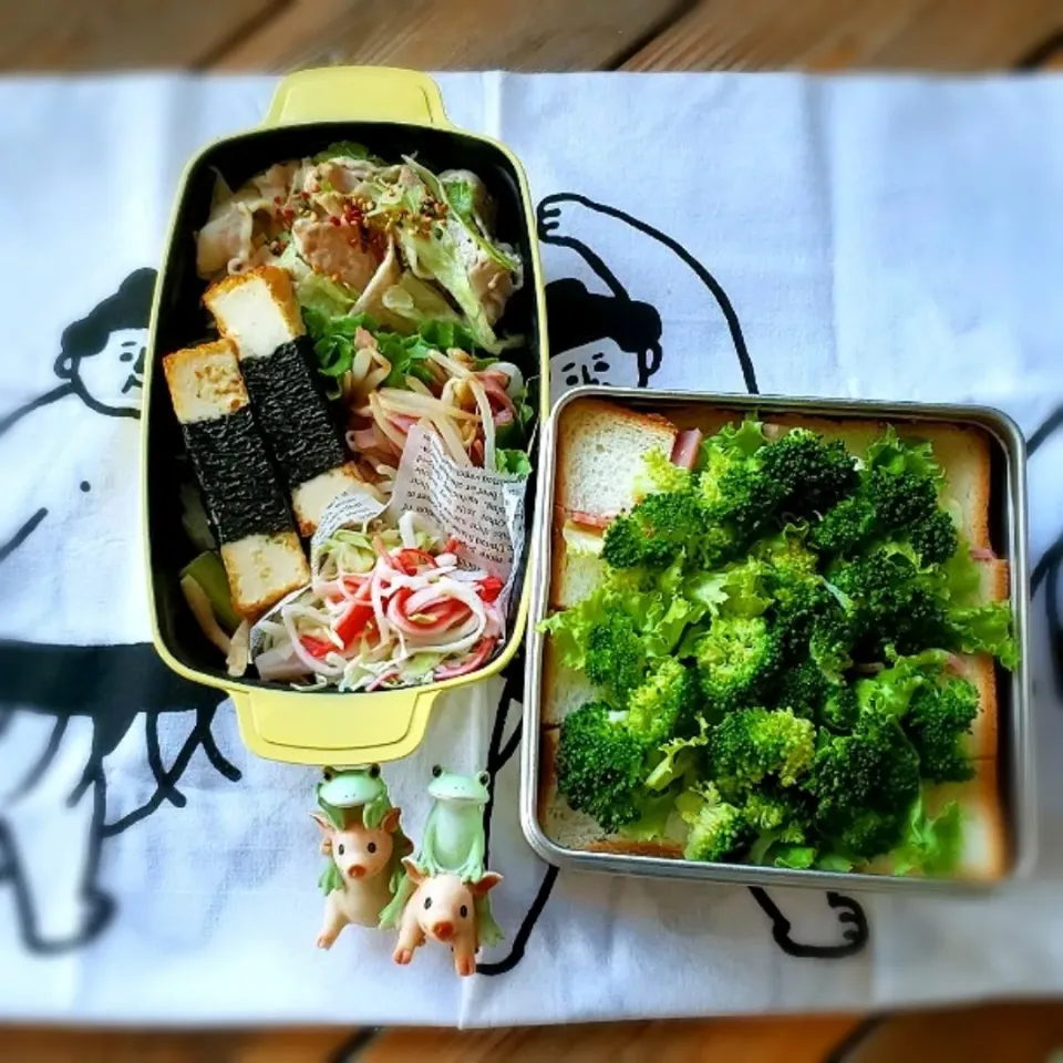 Snapdishの料理写真:旦那さんのお弁当♪|kyujaさん