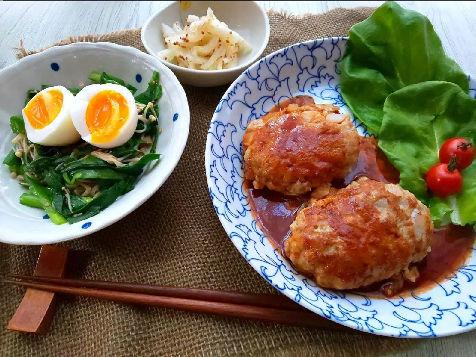 秘密の豆腐ハンバーグ|真希さん