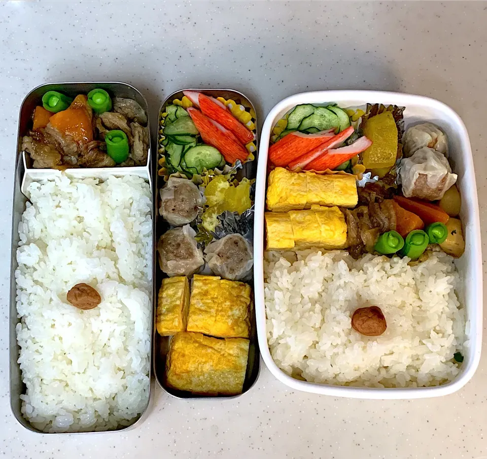 Snapdishの料理写真:肉じゃが弁当|Kob Sathapornさん