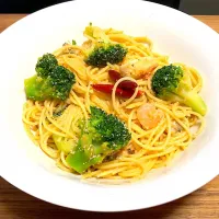 Snapdishの料理写真:残り物パスタ #余り物で作ってみた|るるぬこさん