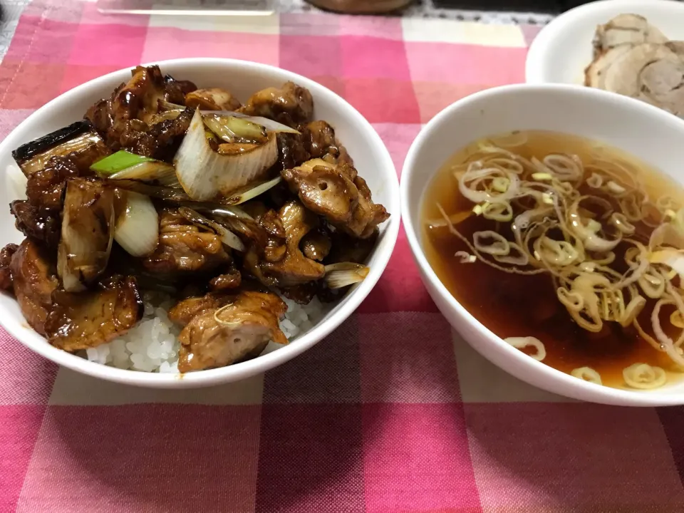 焼き鳥丼|ハルのただ飯さん