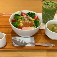 Snapdishの料理写真:nana's green teaのランチセット|Asukaさん