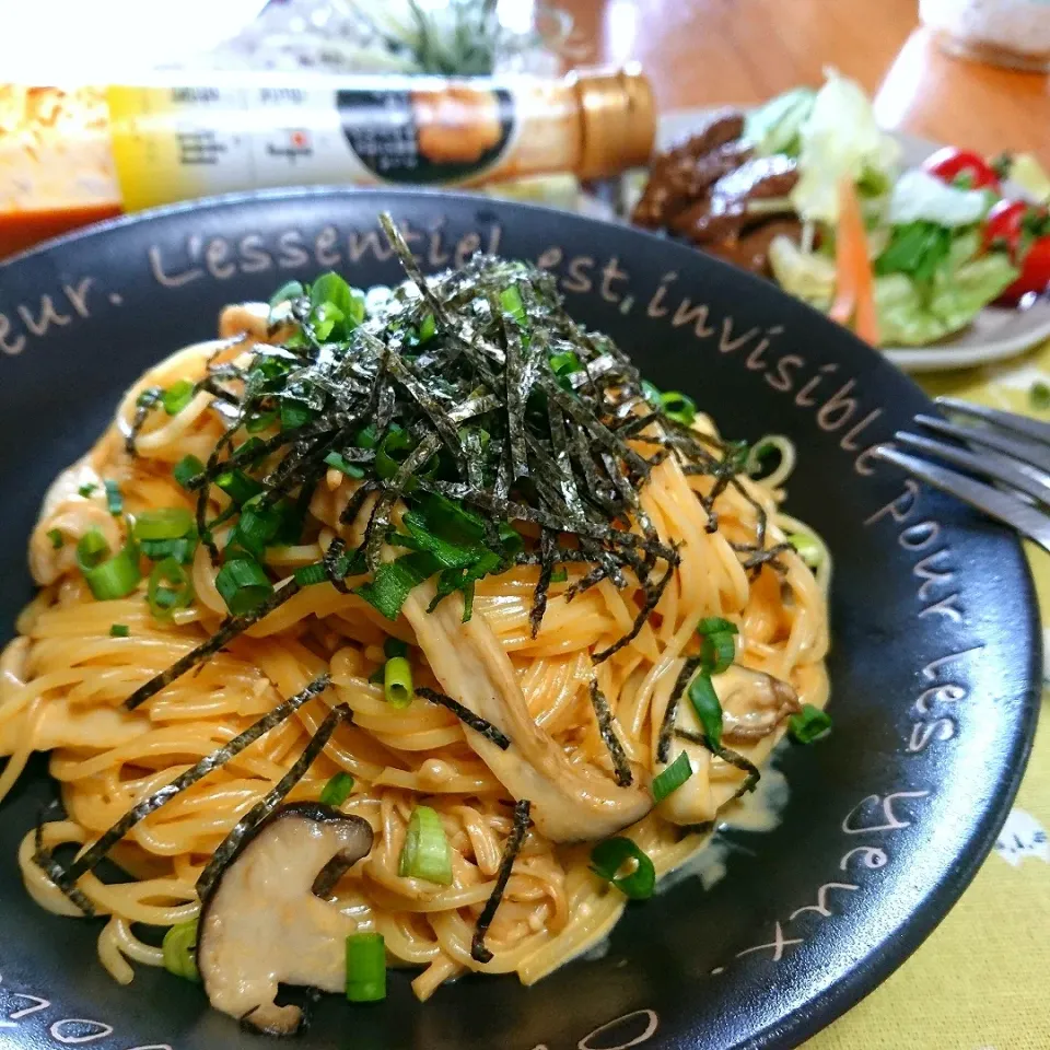 おうちで雲丹醤油パスタ～🍝|とまと🍅さん