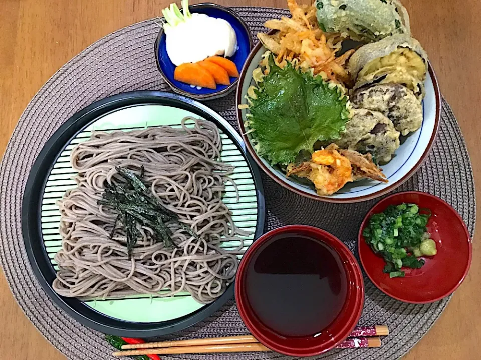 天ざる定食|ゆうかさんさん