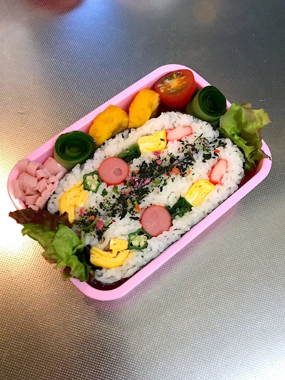 #今日のお弁当  #お弁当記録 #おにぎらず|なゆあさん