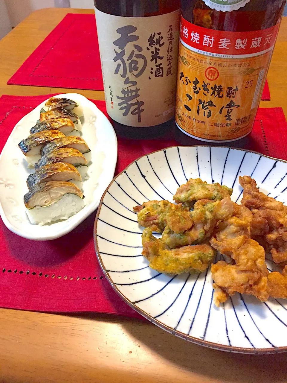 福井の焼き鯖すし
大分別府とり天🍗|おかちさん