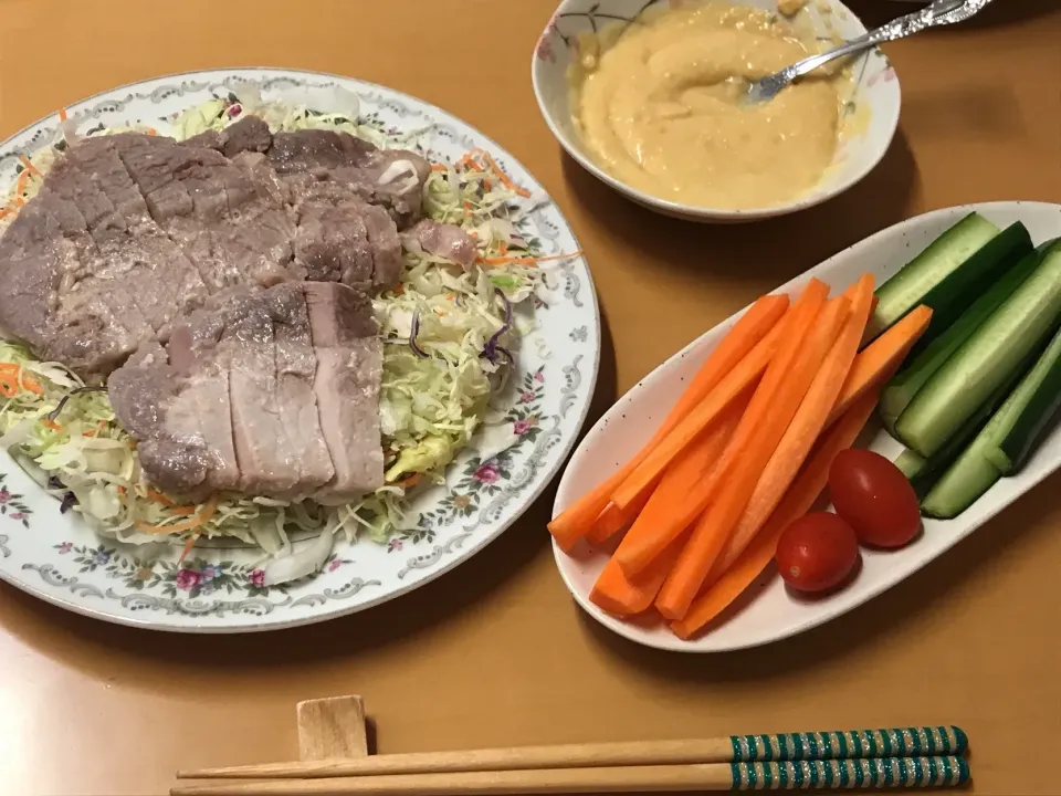 塩麹漬け豚肉🥩|Katsuhiro Matahiraさん