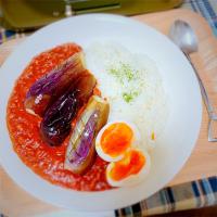 トマトジュースでカフェ風カレー🍅