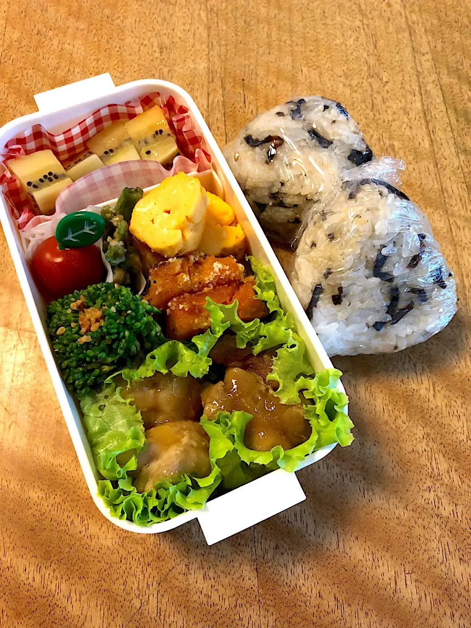 Snapdishの料理写真:鶏のみぞれ煮弁当|Sakikoさん