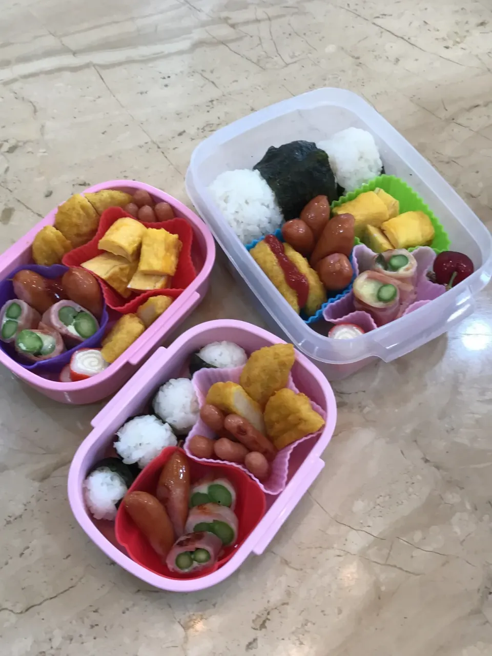 妃那ちゃん初めての遠足弁当🍙|まきさん