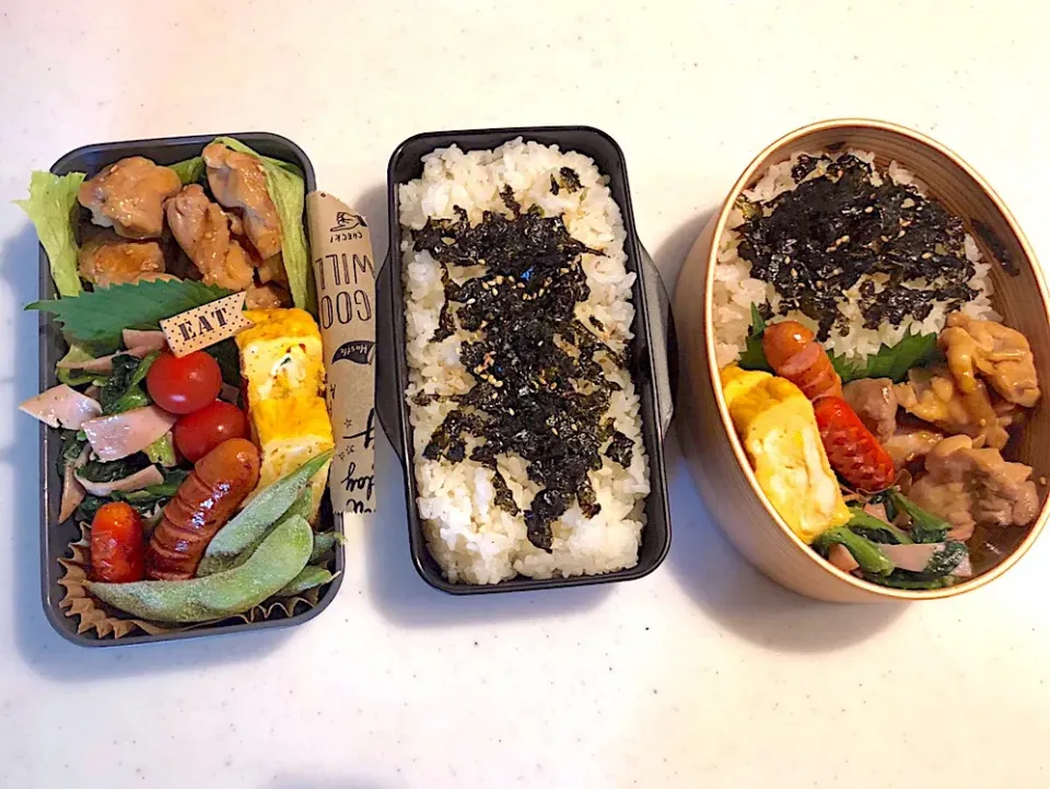 旦那弁当＆息子弁当🍱|naaaaaaa♡さん