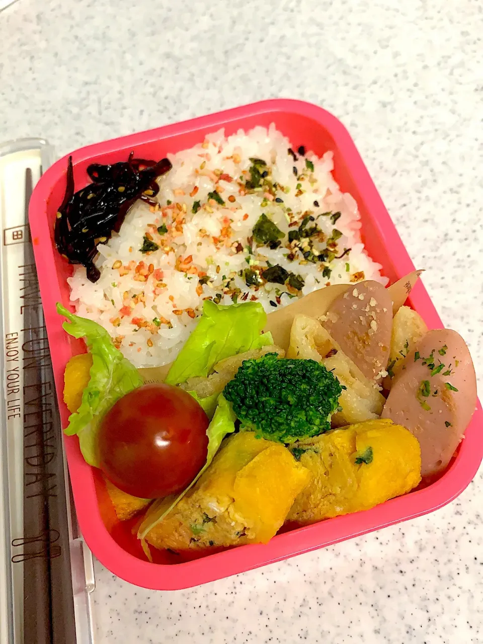 今日のお弁当 #女子高生のお弁当|料理嫌いなおかあさんさん