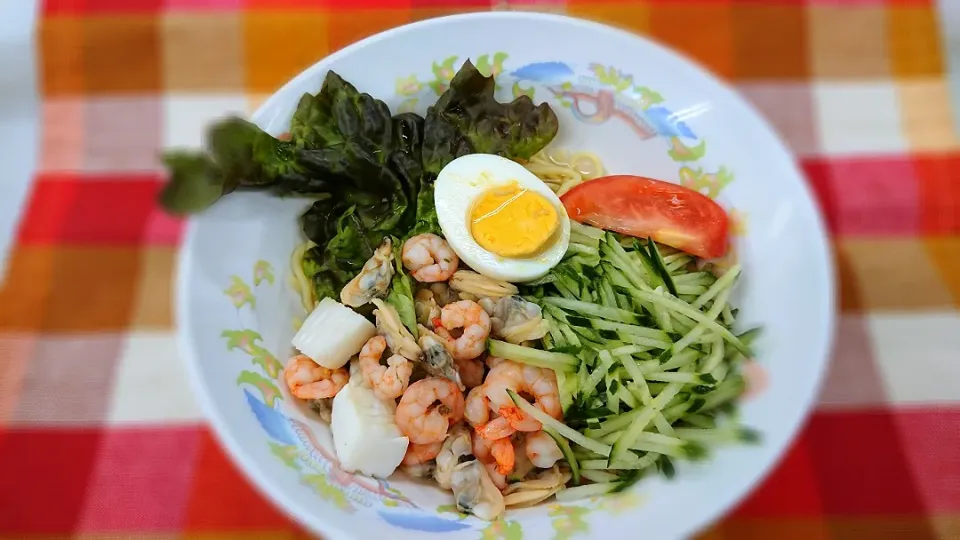 鯛だしサラダラーメン|よっしー(=^ェ^=)さん